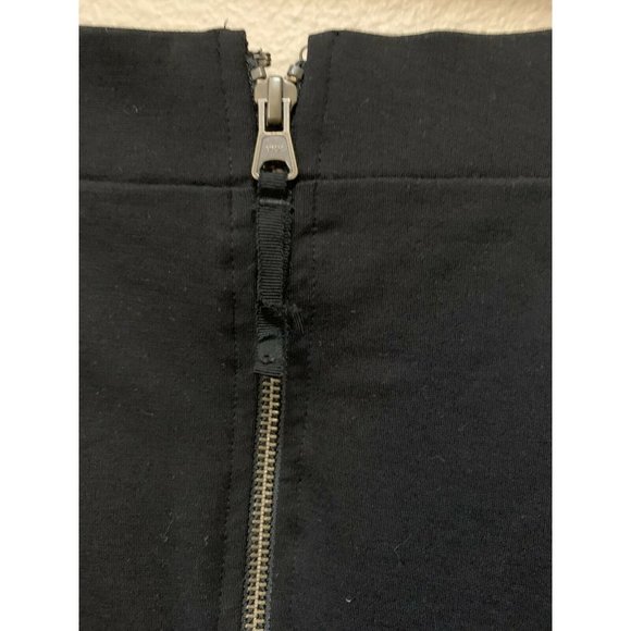 HD in Paris Anthropologie Addie Quilted Pencil Skirt Black White US Sz 12 EUC - Picture 5 of 7